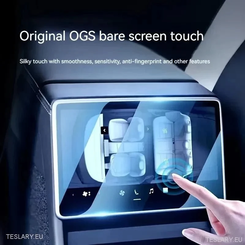 Tesla Model 3+ Highland/Y Juniper zadní obrazovky Tempered Screen Protector