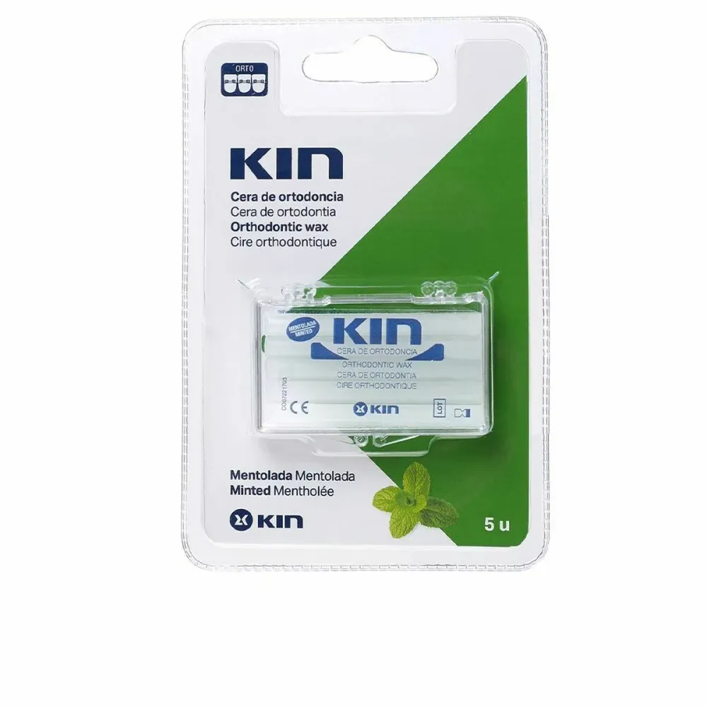 Ortodontický vosk Kin Kin Cera Péče o rovnátka Mentholované (5 uds)