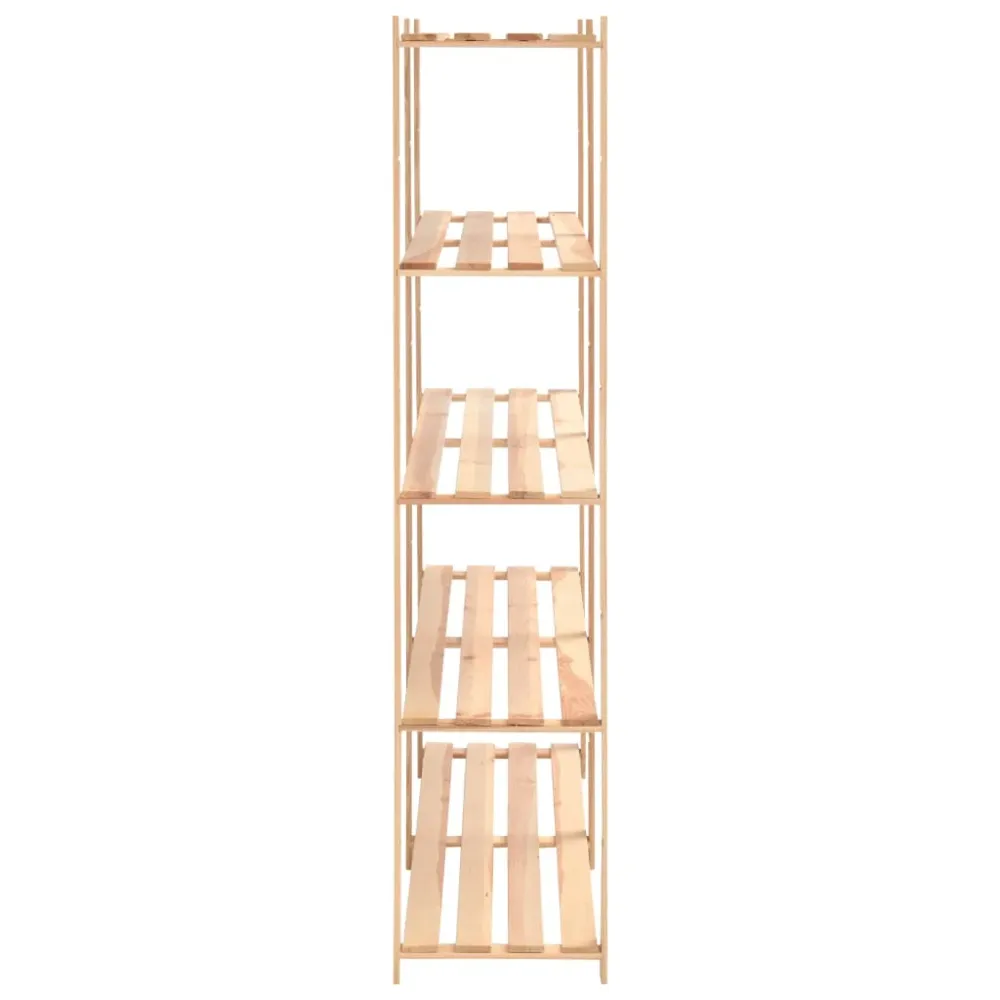 Regály 5 polic 5 ks 170 x 38 x 170 cm masivní borovice 500 kg