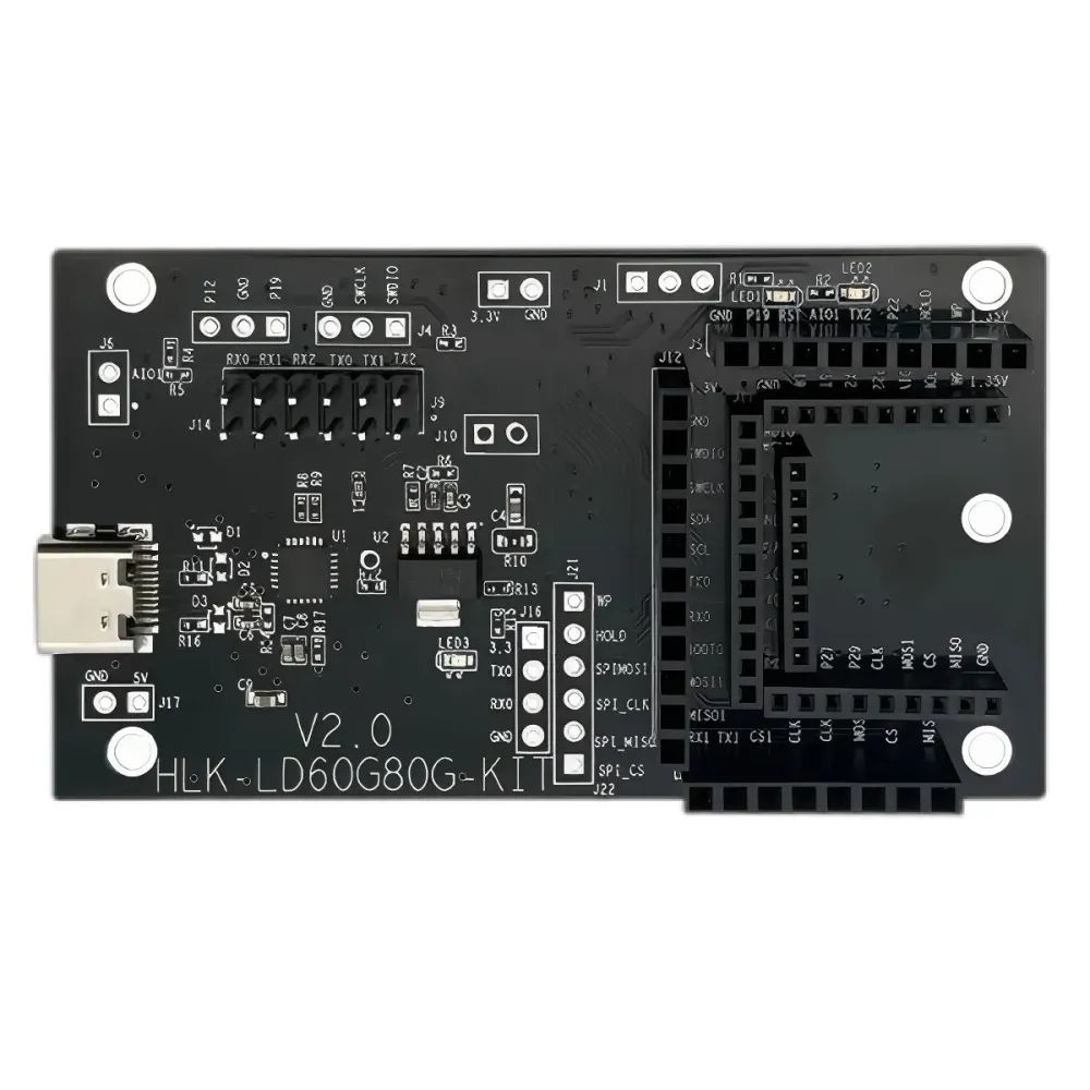 Hi-Link 60G radarový senzorový modul ladicí deska HLK-LD60G80G-KIT
