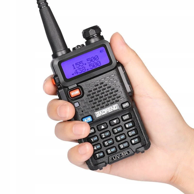 Baofeng UV-5R 8W - dvoupásmové krátkovlnné rádio