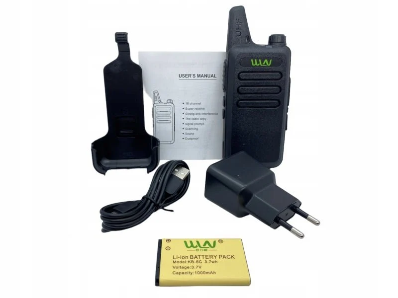WLN KD-C1 - 2x krátkovlnné vysílačky PMR 446