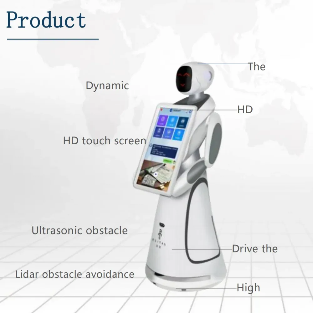 Humanoidní AI Servisní Robot – Váš Chytrý Asistent pro Komerční Prostředí