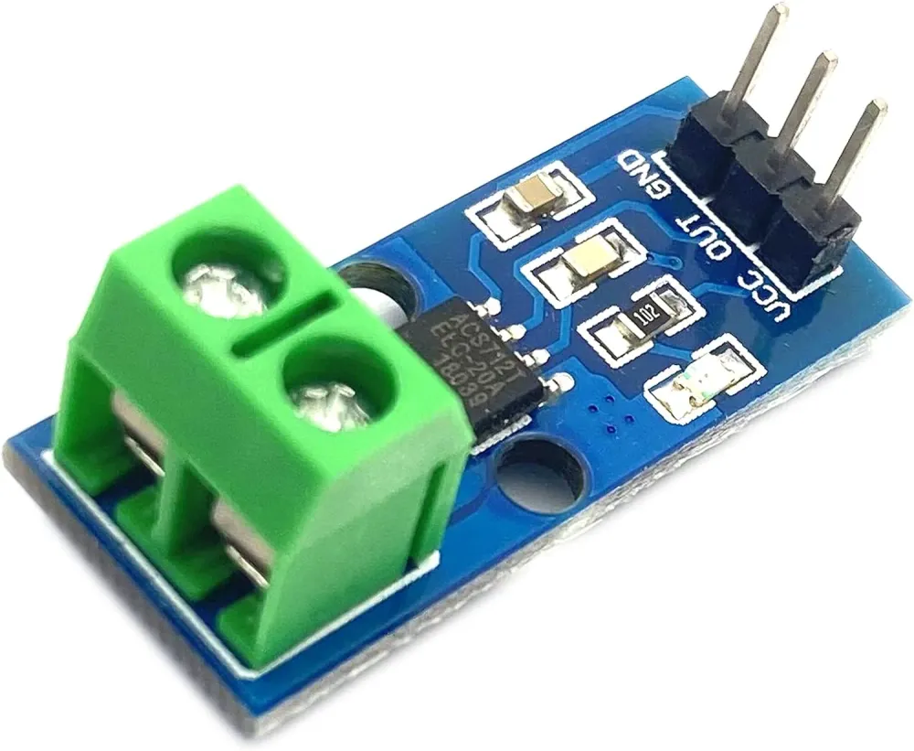 ACS712ELC 30A modul proudového senzoru - kompatibilní s Arduinem pro projekty elektroniky robotiky YUNIQUE GREEN-CLEAN-POWER