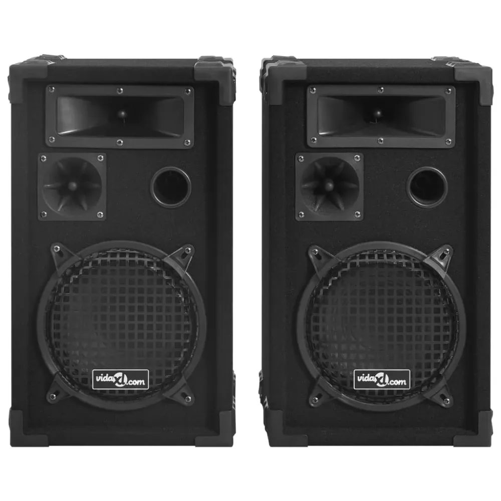 Profesionální pasivní reproduktory hi-fi 2 ks 800 w černé
