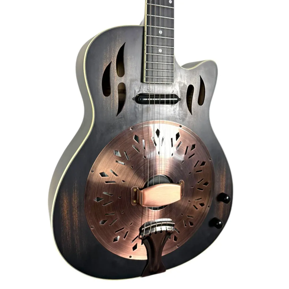 Ortega Resonator RRG40CE-DBK