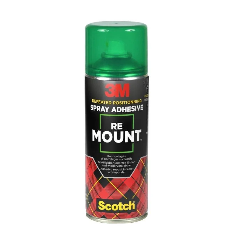 3M™ Scotch® ReMount™ Klebespray, 400 ml, 1 Dose/Packung | Packung (1 Dose)