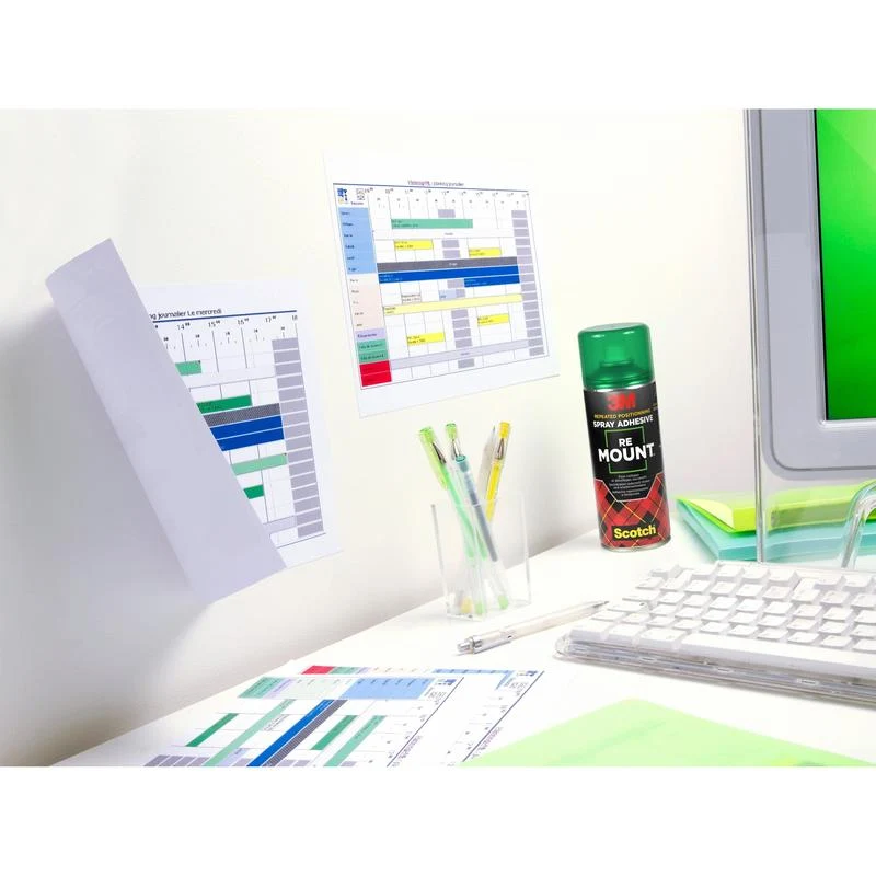 3M™ Scotch® ReMount™ Klebespray, 400 ml, 1 Dose/Packung | Packung (1 Dose)