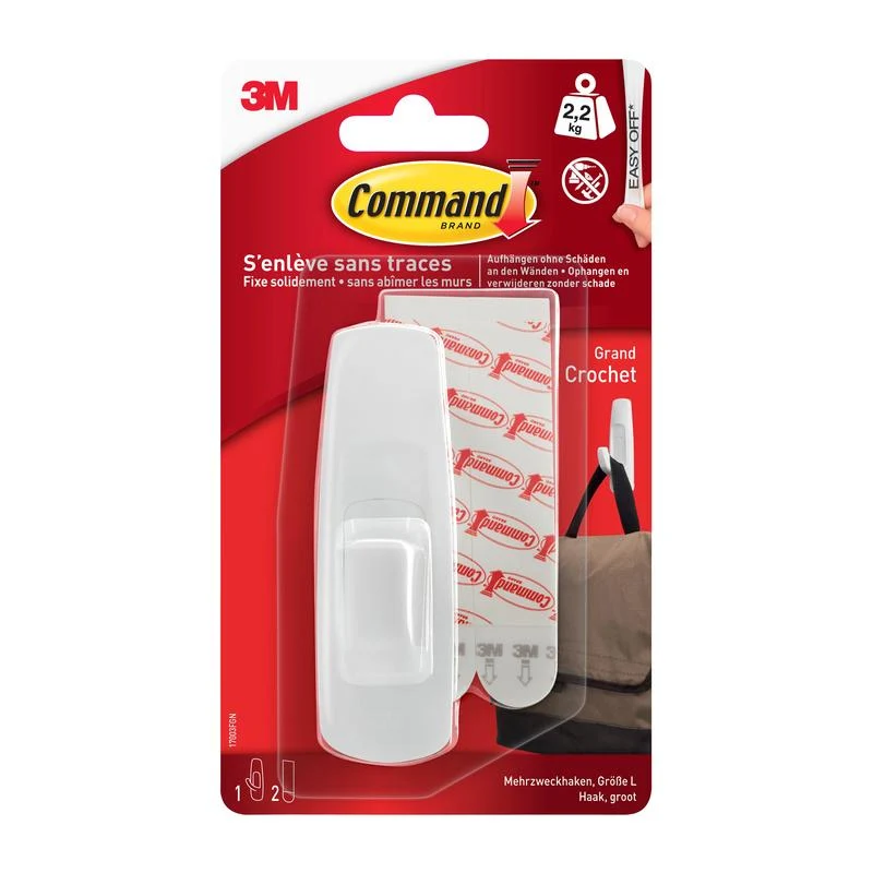 Command™ Large Universal-Haken, 17003-FGN | Packung (1 Stück)