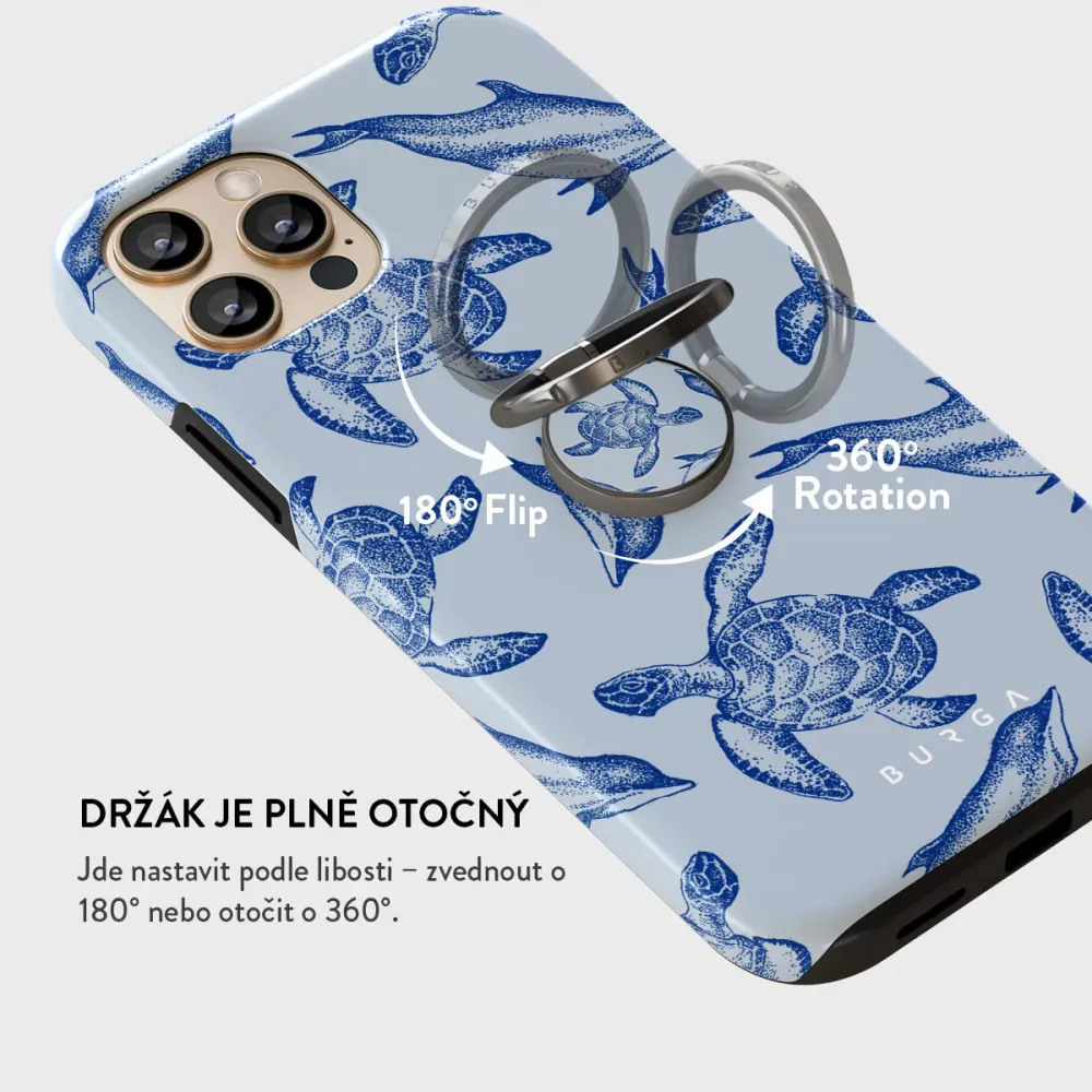Aquatic Dance - Nalepovací držák na prst Antracitova