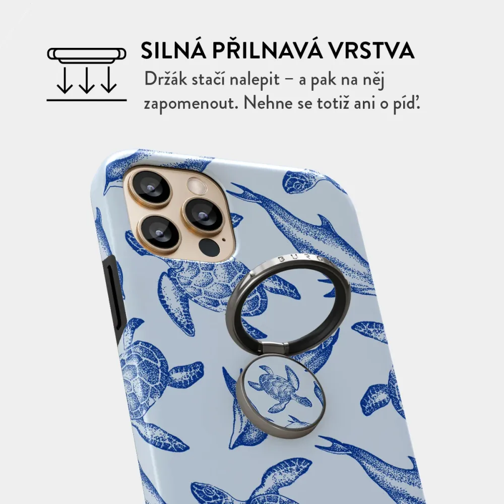Aquatic Dance - Nalepovací držák na prst Antracitova