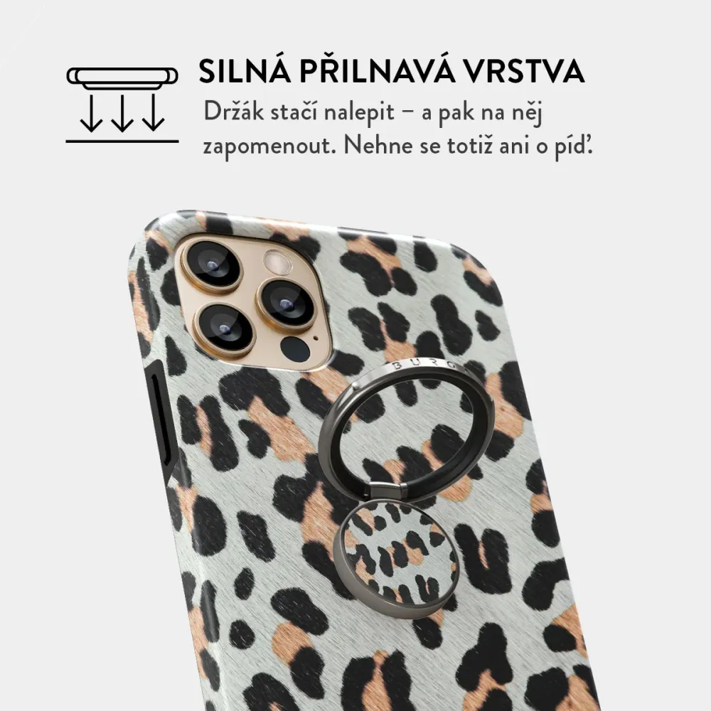 Baby Leo - Nalepovací držák na prst Antracitova