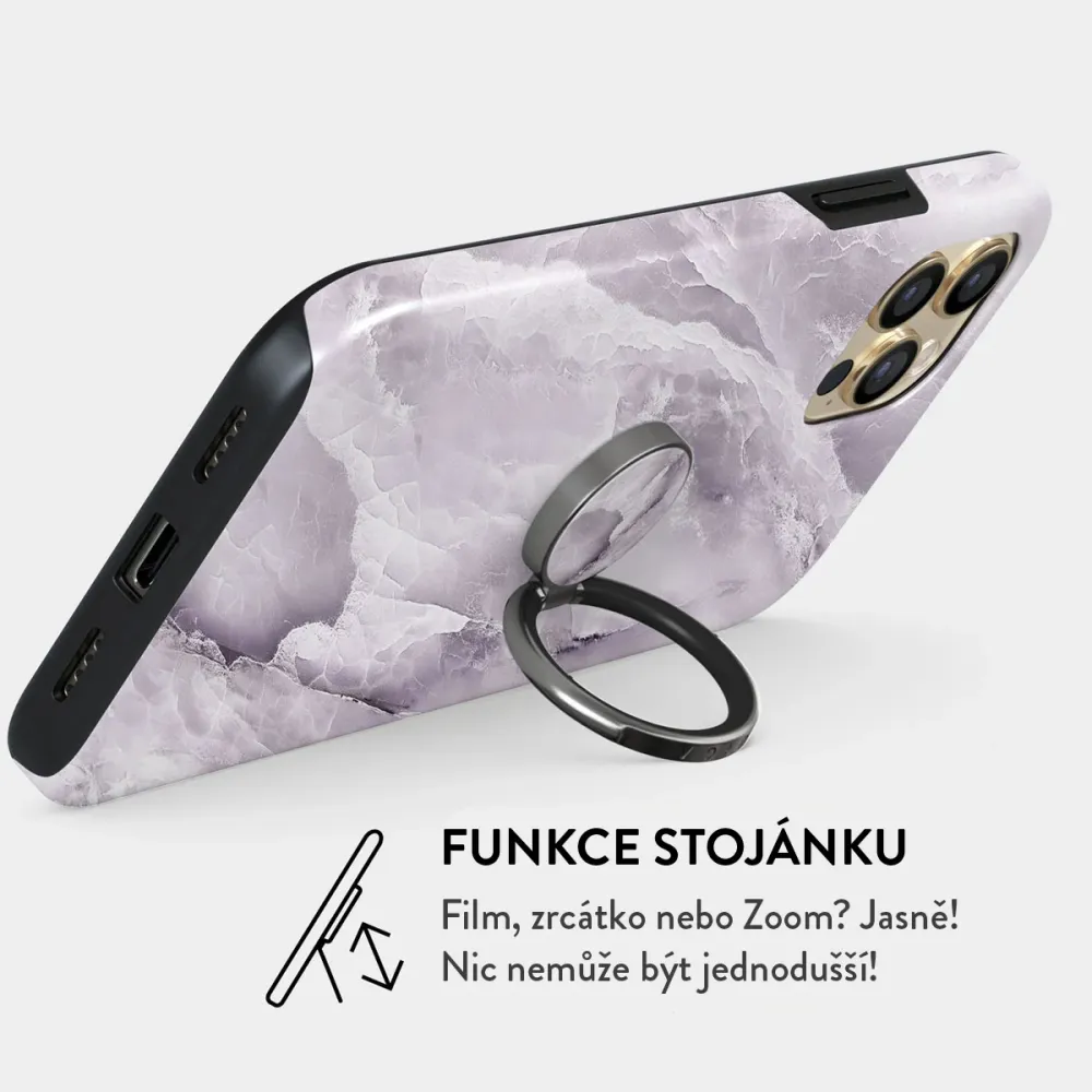 Black Currant - Nalepovací držák na prst Antracitova