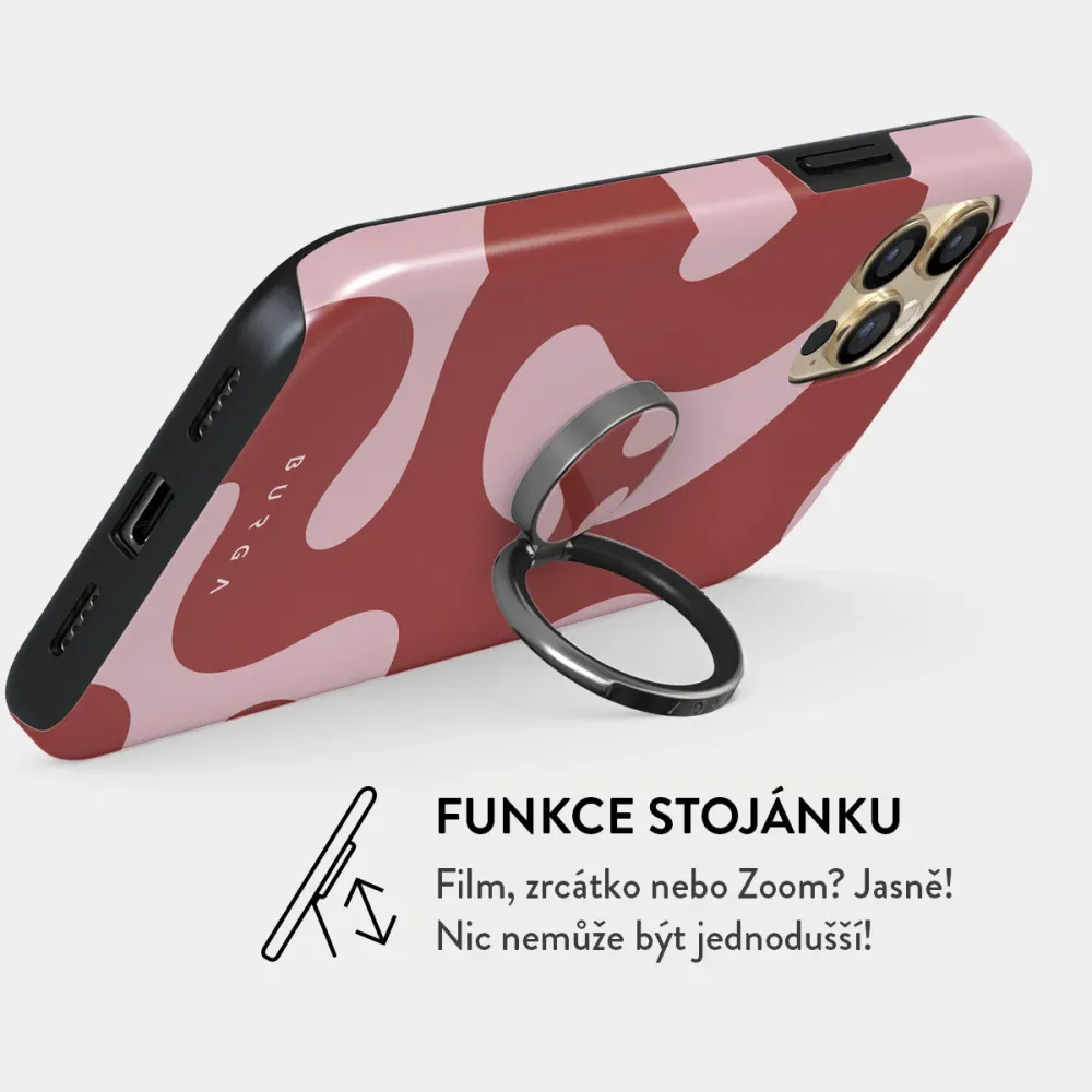 Flex - Nalepovací držák na prst Antracitova BURGA CZ