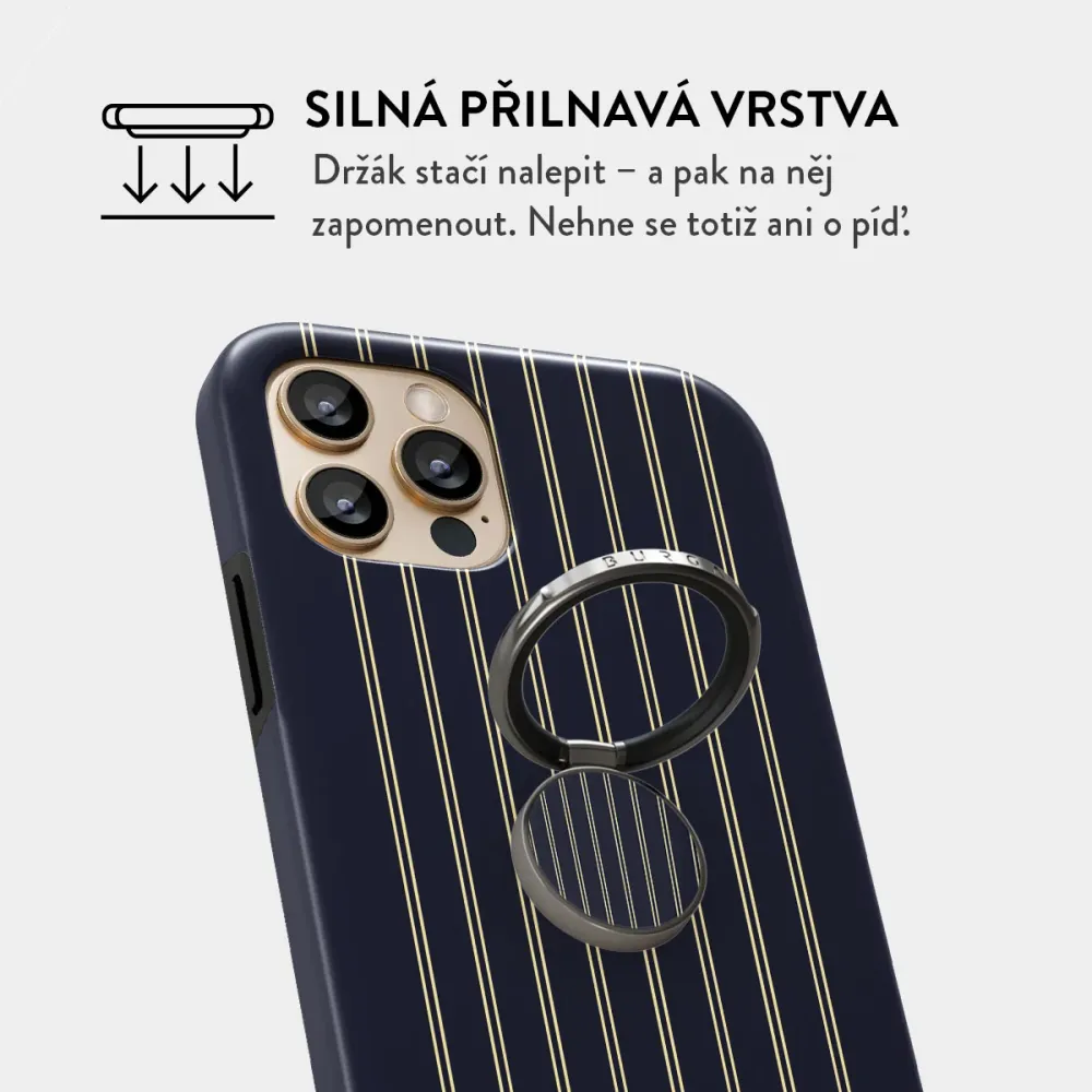Free Fall - Nalepovací držák na prst Antracitova BURGA CZ