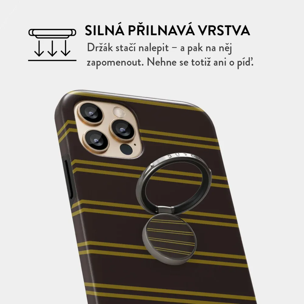 Freshman - Nalepovací držák na prst Antracitova BURGA CZ