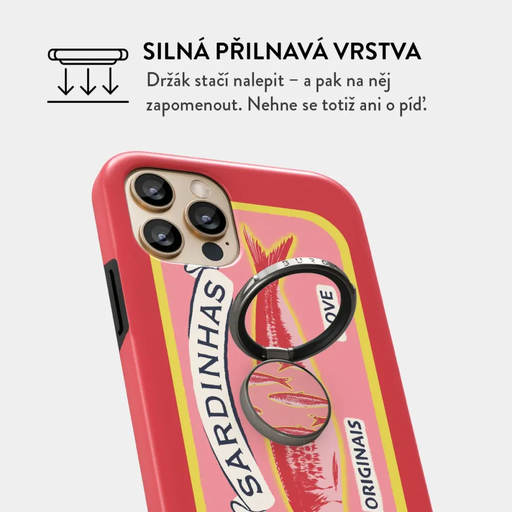 Gourmet - Nalepovací držák na prst Antracitova BURGA CZ