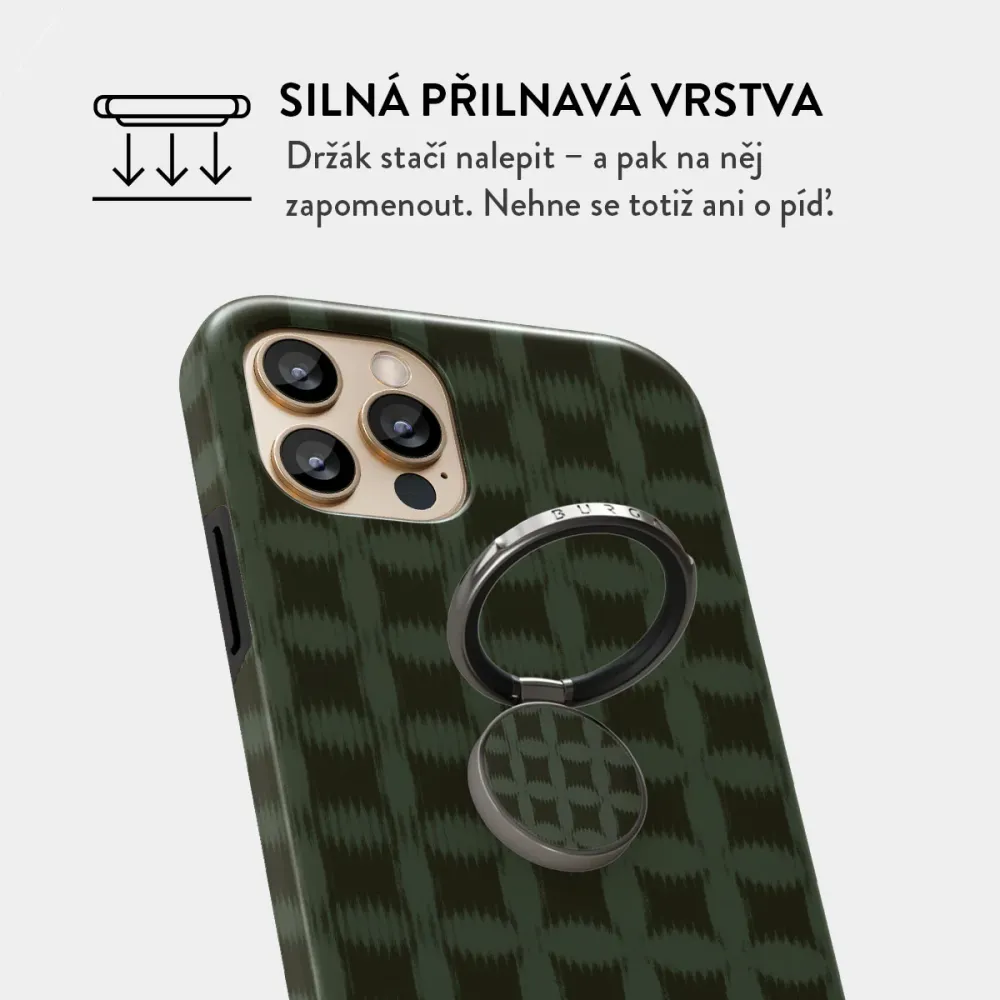Matrix - Nalepovací držák na prst Antracitova BURGA CZ
