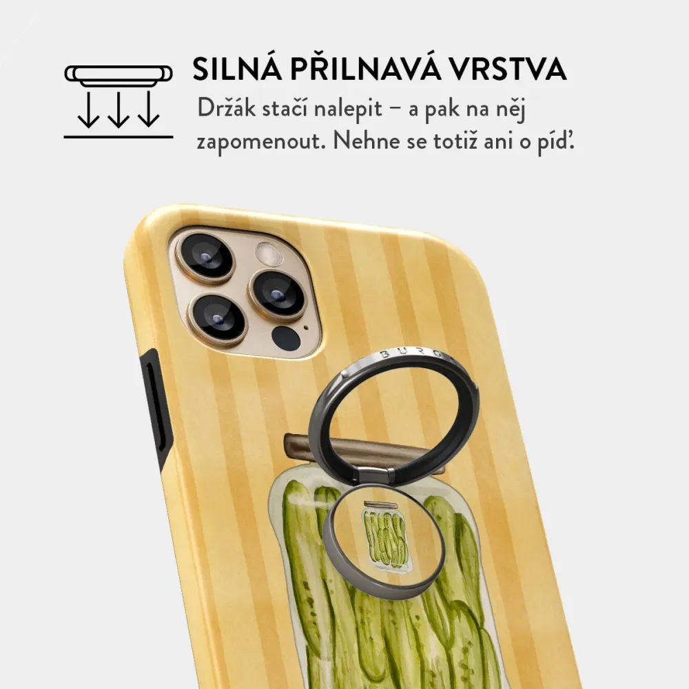 Pickled - Nalepovací držák na prst Antracitova BURGA CZ