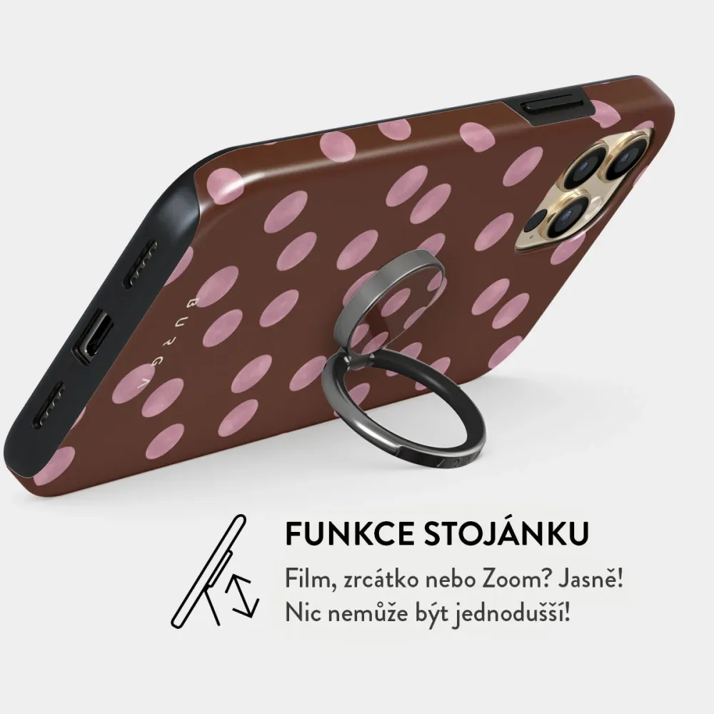 Pillow Talk - Nalepovací držák na prst Antracitova BURGA CZ