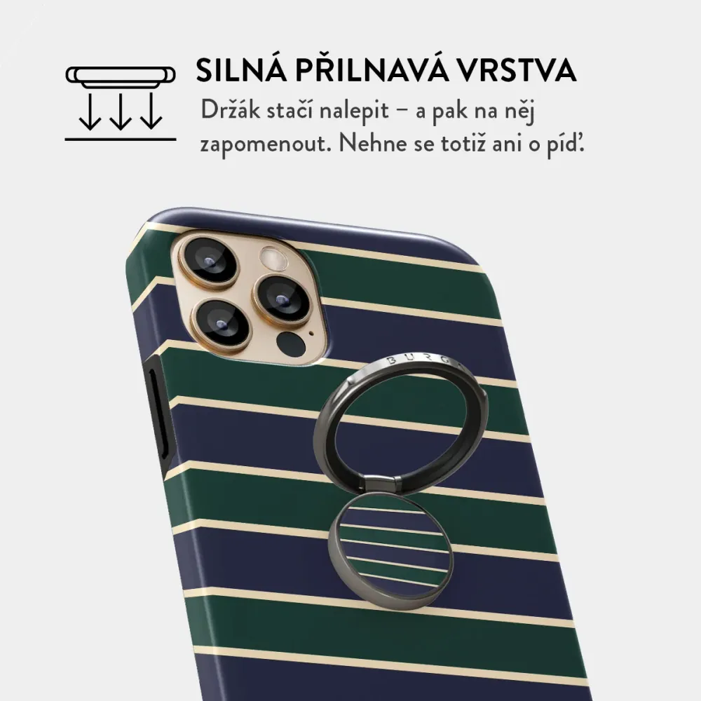 Polo - Nalepovací držák na prst Antracitova BURGA CZ