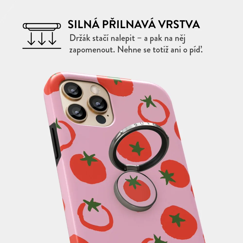 Salsa - Nalepovací držák na prst Antracitova BURGA CZ