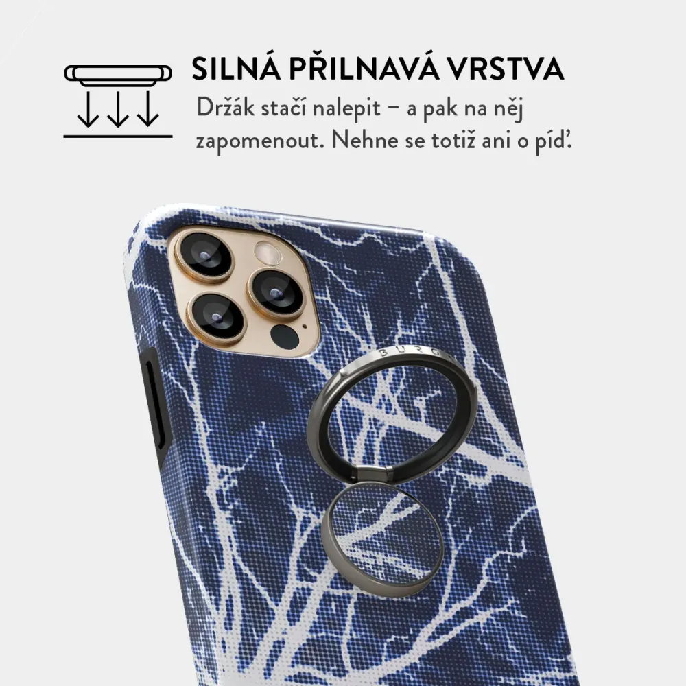 Subzero - Nalepovací držák na prst Antracitova BURGA CZ