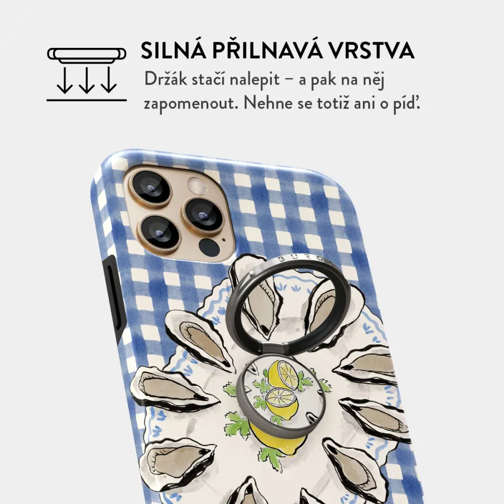 Today's Special - Nalepovací držák na prst Antracitova BURGA CZ