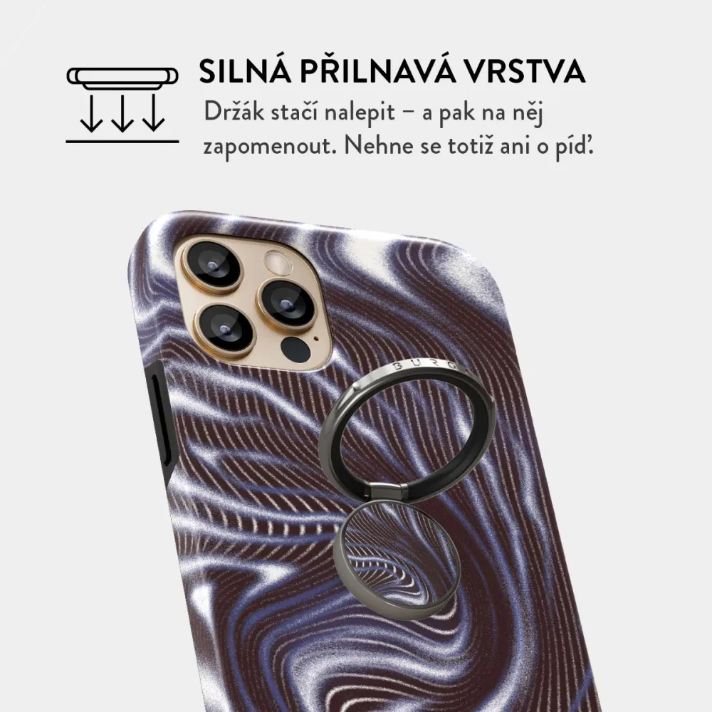 Vortex - Nalepovací držák na prst Antracitova BURGA CZ