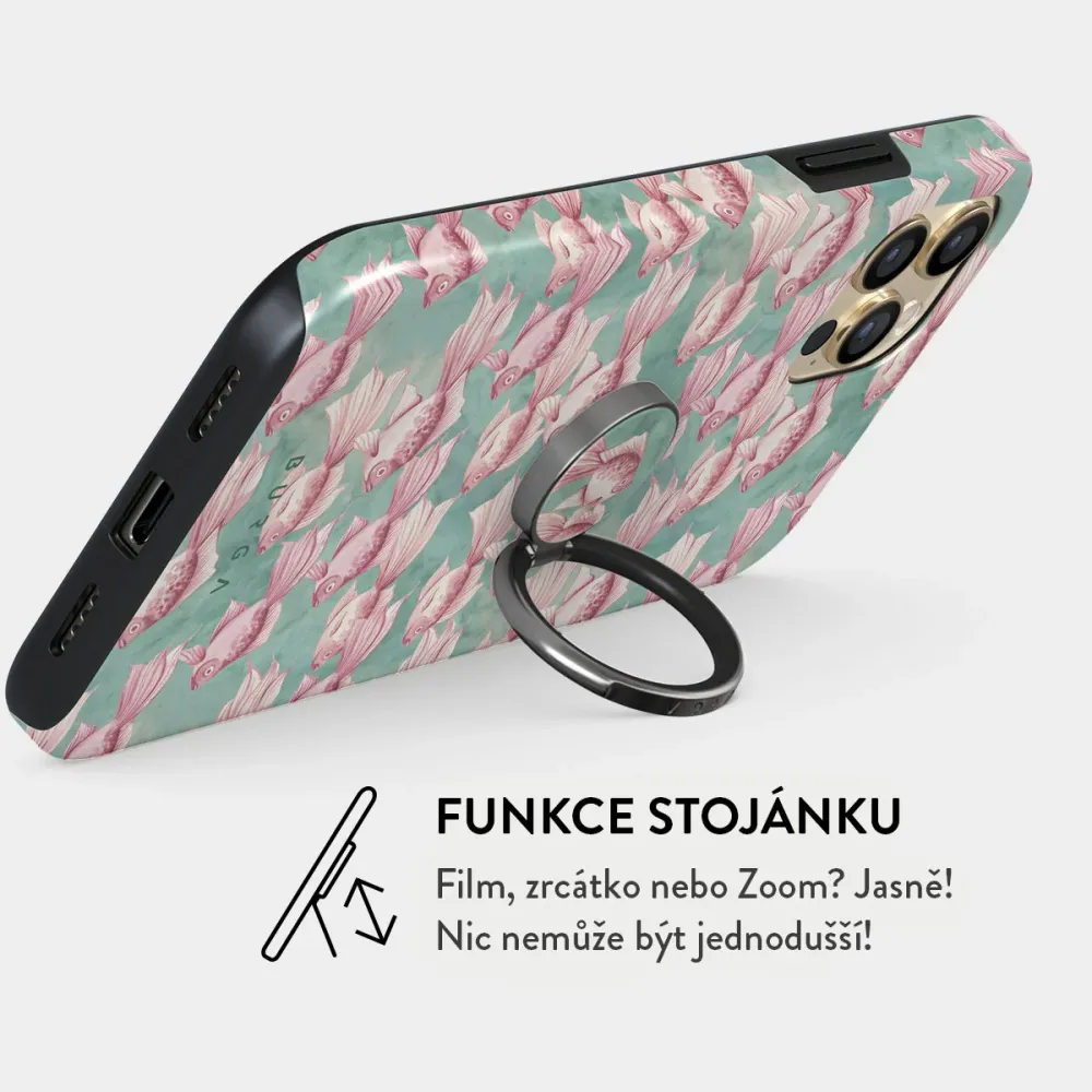 Yume - Nalepovací držák na prst Antracitova BURGA CZ