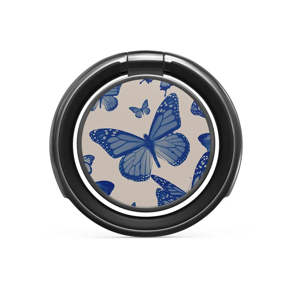 Butterfly Effect - Nalepovací držák na prst Antracitova