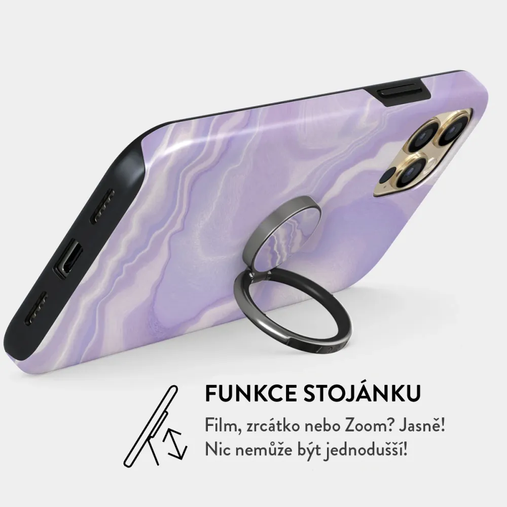 Cliché - Nalepovací držák na prst Antracitova