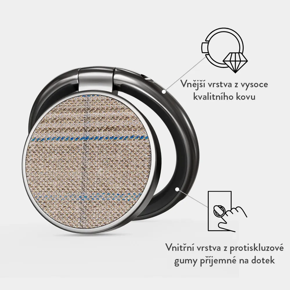 Cosy Sweater - Nalepovací držák na prst Antracitova