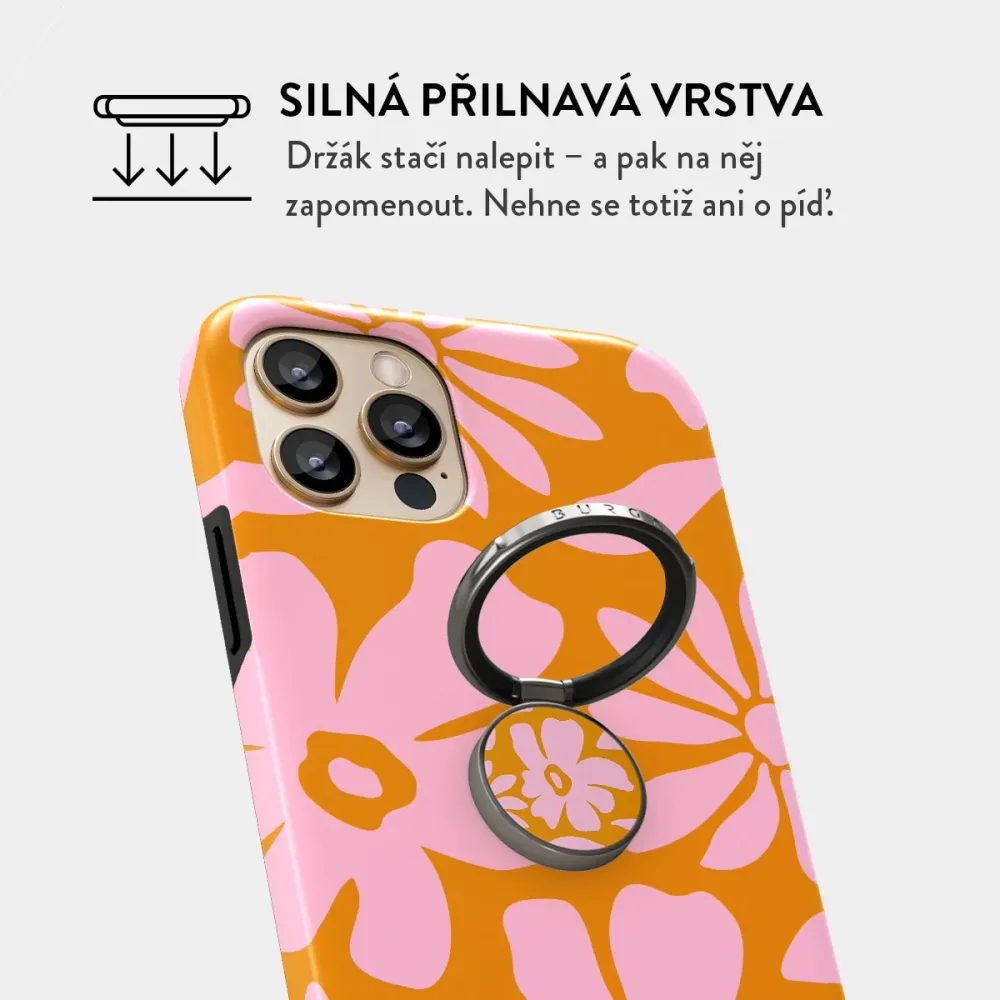 Daytime Fiesta - Nalepovací držák na prst Antracitova