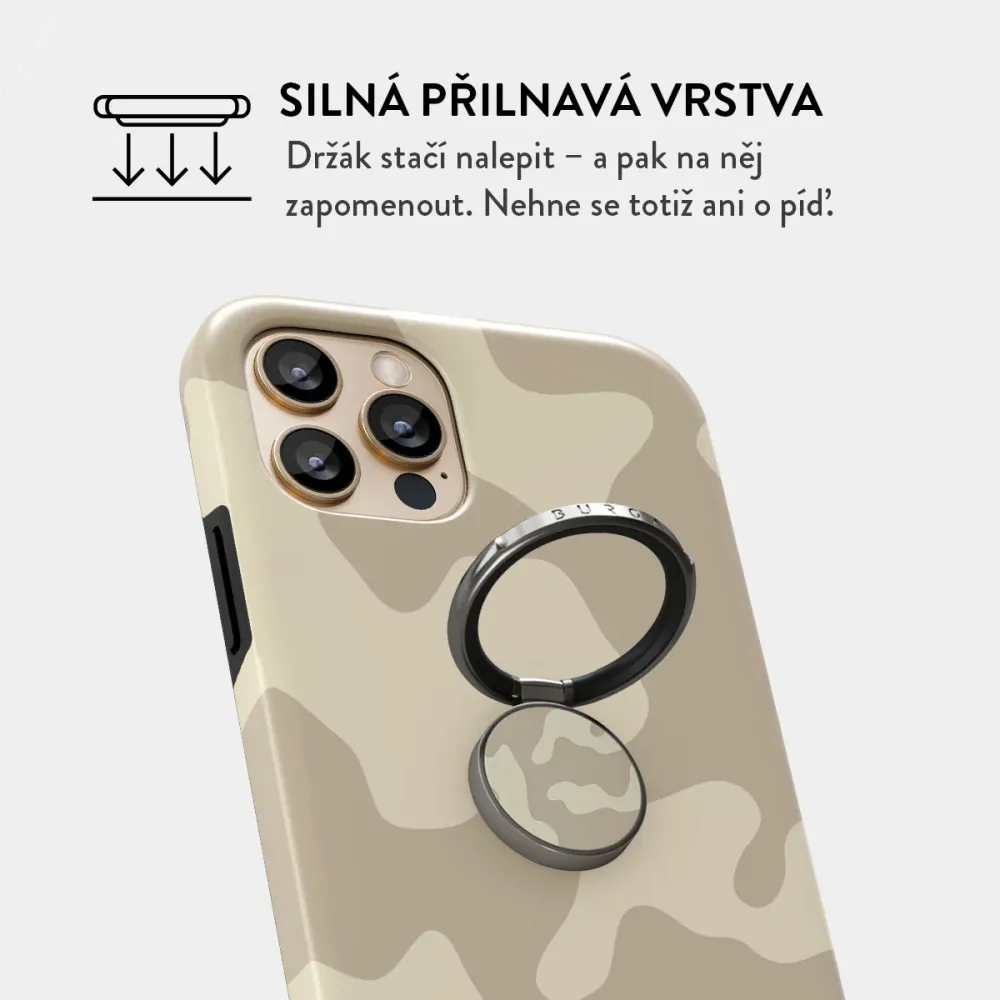 Dune - Nalepovací držák na prst Antracitova