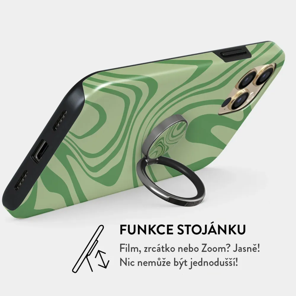 Funky Sensation - Nalepovací držák na prst Antracitova