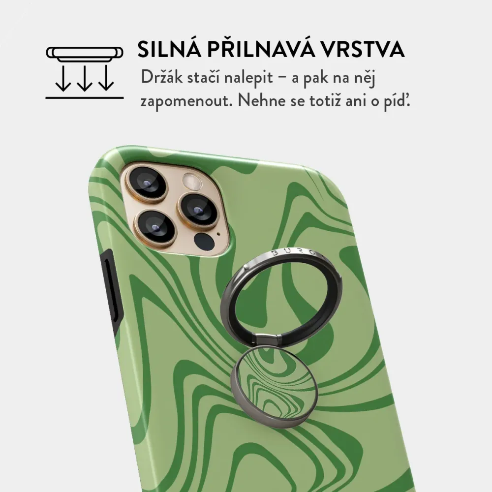 Funky Sensation - Nalepovací držák na prst Antracitova