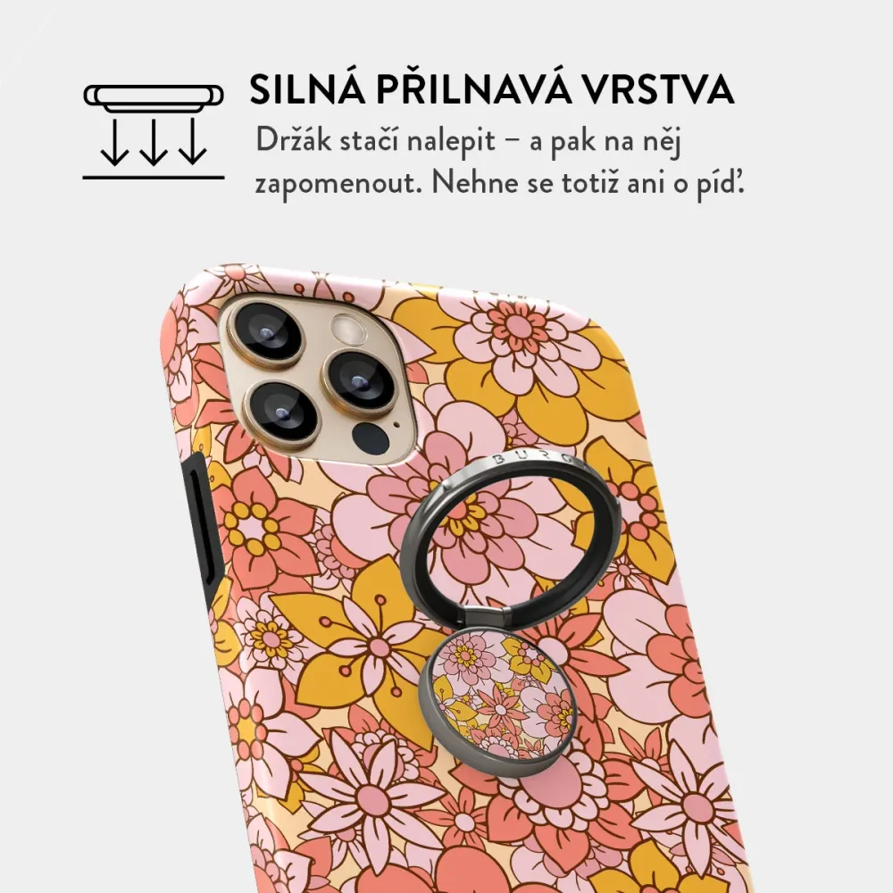 Garden Brunch - Nalepovací držák na prst Antracitova