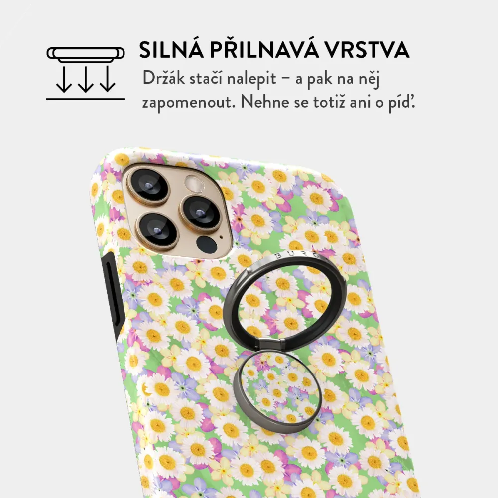 Be Kind - Nalepovací držák na prst Antracitova
