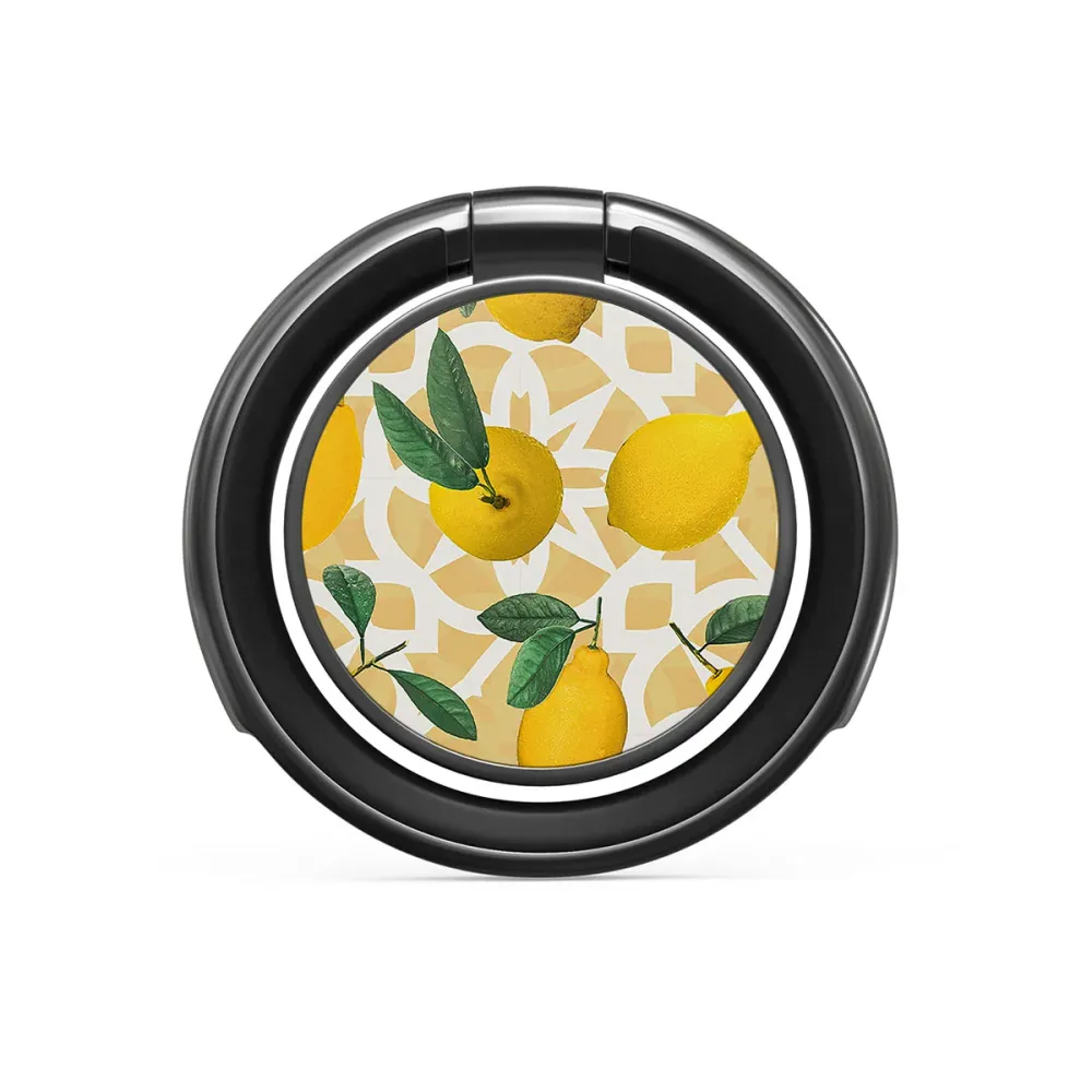Lemon Juice - Nalepovací držák na prst Antracitova