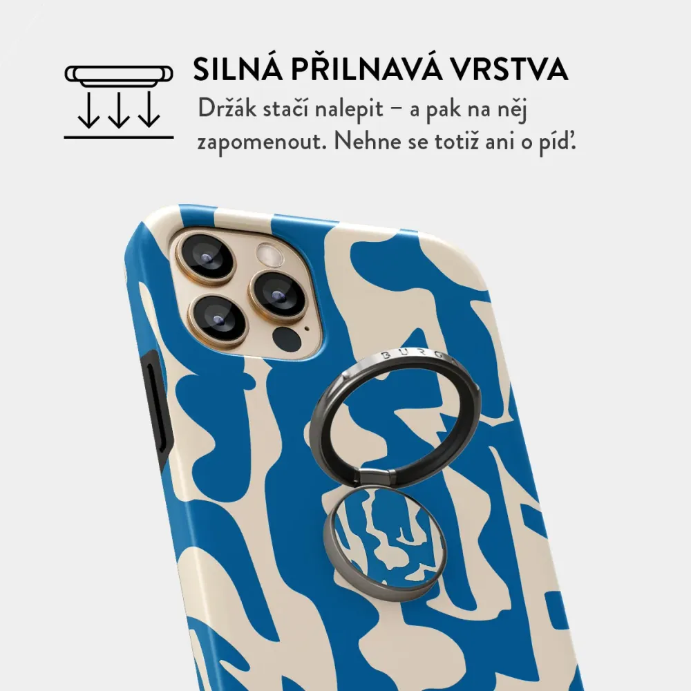 Mirage - Nalepovací držák na prst Antracitova