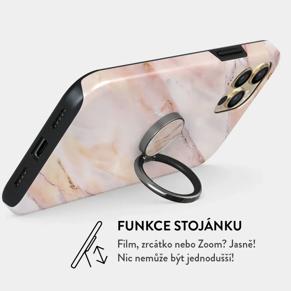 Morning Sunshine - Nalepovací držák na prst Antracitova