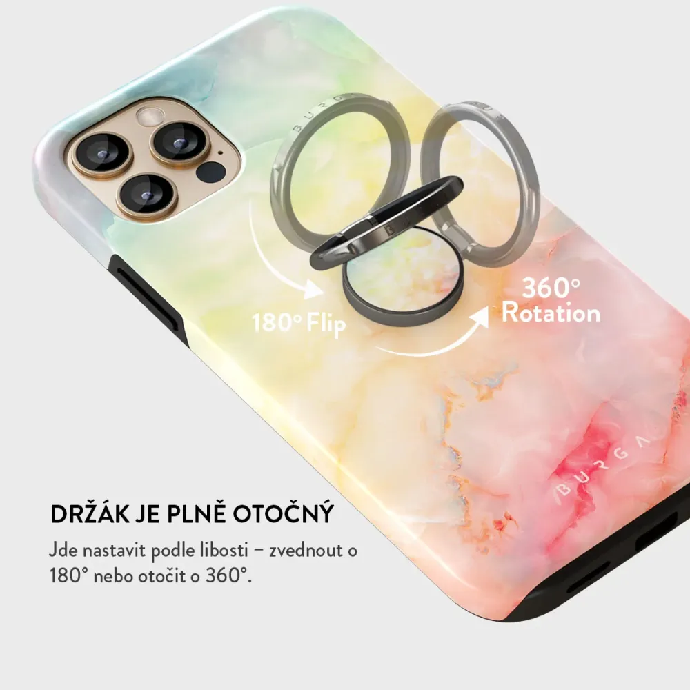New Flame - Nalepovací držák na prst Antracitova