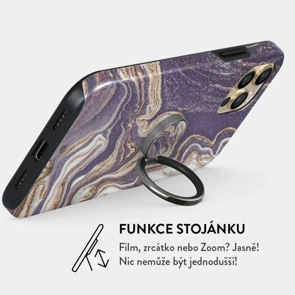 Nostalgia Feeling - Nalepovací držák na prst Antracitova