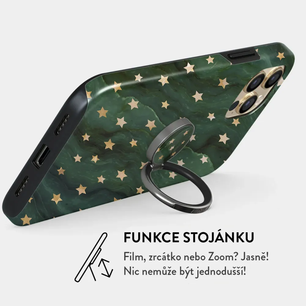 Prince Charming - Nalepovací držák na prst Antracitova
