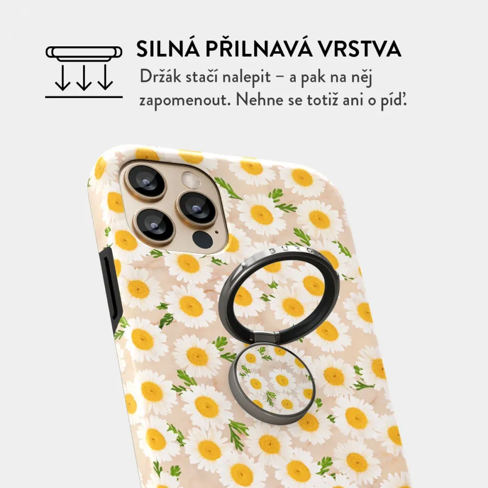 Pure Bliss - Nalepovací držák na prst Antracitova