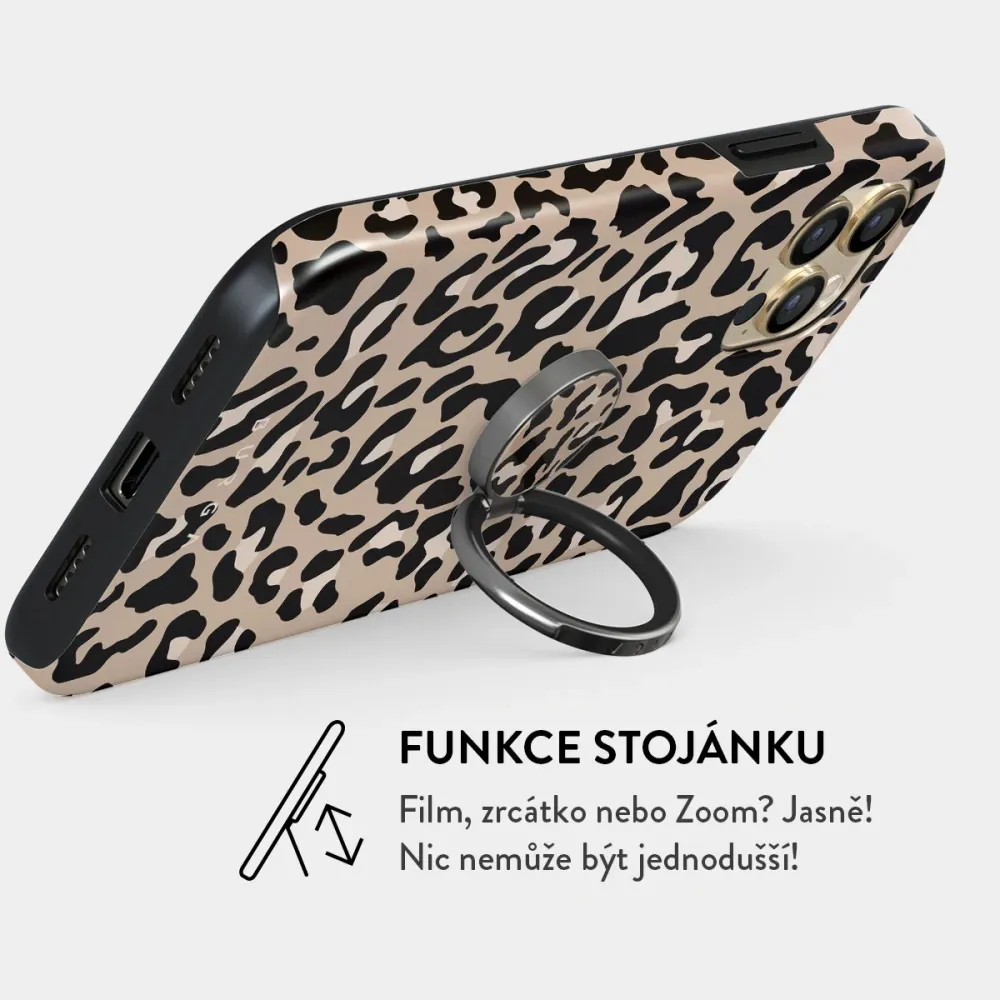 Pure Instinct - Nalepovací držák na prst Antracitova