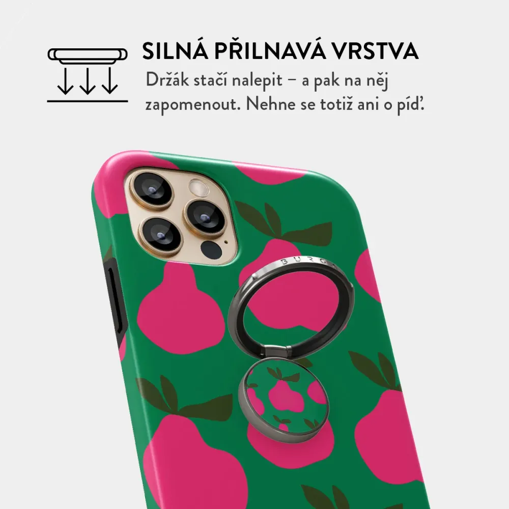 Refresco - Nalepovací držák na prst Antracitova