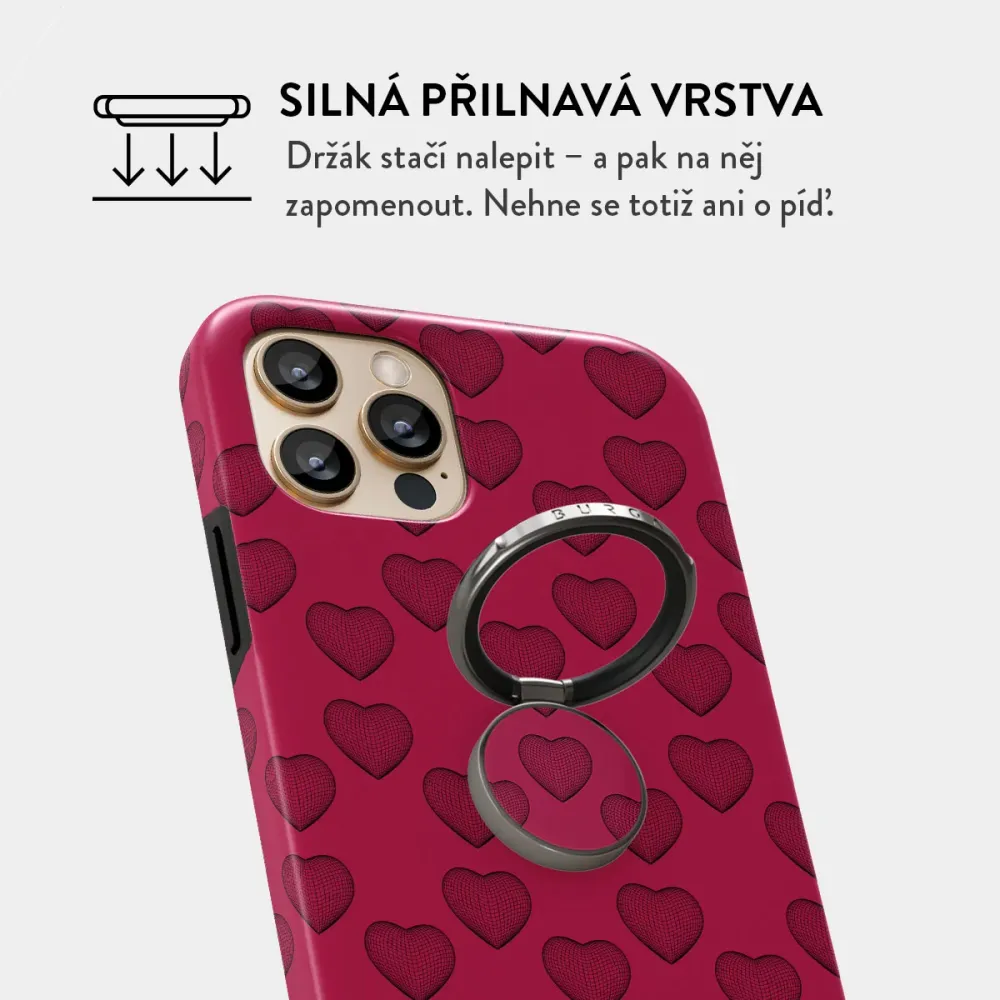 Single Not Sorry - Nalepovací držák na prst Antracitova