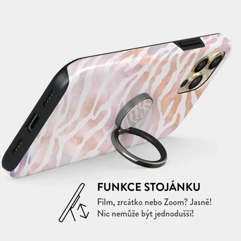 Sultry July - Nalepovací držák na prst Antracitova